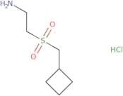 2-Cyclobutylmethanesulfonylethan-1-amine hydrochloride