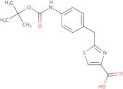 2-[(4-{[(tert-Butoxy)carbonyl]amino}phenyl)methyl]-1,3-thiazole-4-carboxylic acid