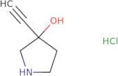 3-Ethynylpyrrolidin-3-ol hydrochloride