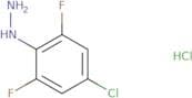 (4-Chloro-2,6-difluorophenyl)hydrazine hydrochloride
