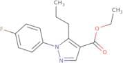 Ethyl 1-(4-fluorophenyl)-5-propyl-1H-pyrazole-4-carboxylate