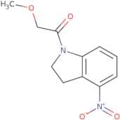 2-Methoxy-1-(4-nitro-2,3-dihydro-1H-indol-1-yl)ethan-1-one