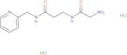 3-(2-Aminoacetamido)-N-(pyridin-2-ylmethyl)propanamide dihydrochloride