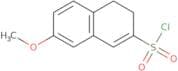 7-Methoxy-3,4-dihydronaphthalene-2-sulfonyl chloride