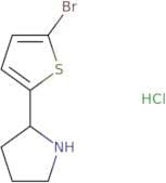 2-(5-Bromothiophen-2-yl)pyrrolidine hydrochloride