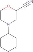4-Cyclohexylmorpholine-2-carbonitrile