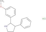 2-(3-Methoxyphenyl)-3-phenylpyrrolidine hydrochloride