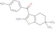6,6-Dimethyl-3-(4-methylbenzoyl)-4,5,6,7-tetrahydro-1-benzothiophen-2-amine