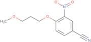 4-(3-Methoxypropoxy)-3-nitrobenzonitrile