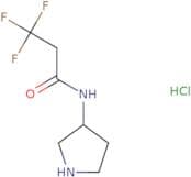 3,3,3-Trifluoro-N-(pyrrolidin-3-yl)propanamide hydrochloride