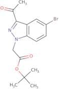 tert-Butyl 2-(3-acetyl-5-bromo-indazol-1-yl)acetate