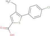 5-(4-Chloro-phenyl)-4-ethyl-thiophene-2-carboxylic acid