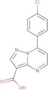 7-(4-Chlorophenyl)pyrazolo[1,5-a]pyrimidine-3-carboxylic acid