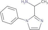 1-(1-Phenyl-1H-imidazol-2-yl)ethan-1-amine