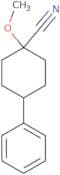 1-Methoxy-4-phenylcyclohexane-1-carbonitrile