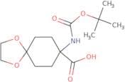 8-tert-Butoxycarbonylamino-1,4-dioxa-Spiro[4.5]decane-8-carboxylic acid