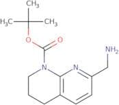 tert-Butyl 7-(aminomethyl)-3,4-dihydro-1,8-naphthyridine-1(2H)-carboxylate