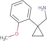 (1-(2-Methoxyphenyl)cyclopropyl)methanamine