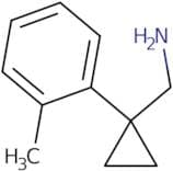 [1-(2-Methylphenyl)cyclopropyl]methanamine