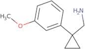 [1-(3-Methoxyphenyl)cyclopropyl]methylamine