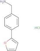1-[4-(Furan-2-yl)phenyl]methanamine hydrochloride