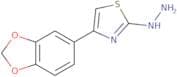 4-(1,3-Dioxaindan-5-yl)-2-hydrazinyl-1,3-thiazole