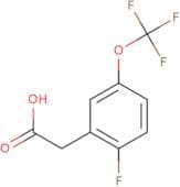 2-Fluoro-5-(trifluoromethoxy)phenylacetic acid