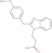 3-[2-(4-Methoxy-benzyl)-benzoimidazol-1-yl]-propionic acid