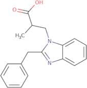 3-(2-Benzyl-benzoimidazol-1-yl)-2-methyl-propionic acid