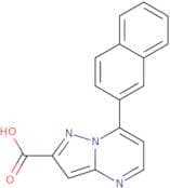 7-(Naphthalen-2-yl)pyrazolo[1,5-a]pyrimidine-2-carboxylic acid