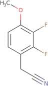 2,3-Difluoro-4-methoxyphenylacetonitrile