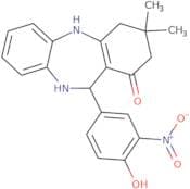2,10-diaza-9-(4-hydroxy-3-nitrophenyl)-5,5-dimethyltricyclo[9.4.0.0<3,8>]pentadeca-1(11),3(8),12,1…