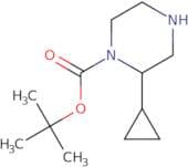 tert-Butyl 2-cyclopropylpiperazine-1-carboxylate