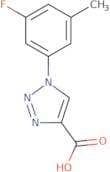 1-(3-Fluoro-5-methylphenyl)-1H-1,2,3-triazole-4-carboxylic acid