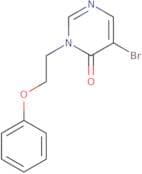 5-Bromo-3-(2-phenoxyethyl)-3,4-dihydropyrimidin-4-one