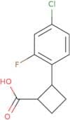 2-(4-Chloro-2-fluorophenyl)cyclobutane-1-carboxylic acid