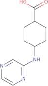 rac-(1R,4R)-4-[(Pyrazin-2-yl)amino]cyclohexane-1-carboxylic acid