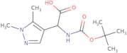 2-{[(tert-Butoxy)carbonyl]amino}-2-(1,5-dimethyl-1H-pyrazol-4-yl)acetic acid