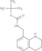 tert-Butyl N-[(1,2,3,4-tetrahydroquinolin-8-yl)methyl]carbamate