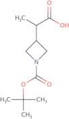 2-{1-[(tert-Butoxy)carbonyl]azetidin-3-yl}propanoic acid