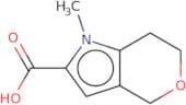 1-Methyl-1H,4H,6H,7H-pyrano[4,3-b]pyrrole-2-carboxylic acid