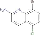 8-Bromo-5-chloroquinolin-2-amine