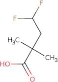 4,4-Difluoro-2,2-dimethylbutanoic acid