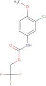 2,2,2-Trifluoroethyl N-(3-chloro-4-methoxyphenyl)carbamate