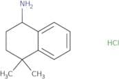 4,4-Dimethyl-1,2,3,4-tetrahydronaphthalen-1-amine hydrochloride