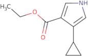 Ethyl 4-cyclopropyl-1H-pyrrole-3-carboxylate
