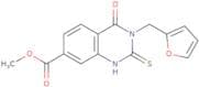 Methyl 3-(furan-2-ylmethyl)-4-oxo-2-sulfanyl-3,4-dihydroquinazoline-7-carboxylate