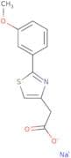 Sodium 2-[2-(3-methoxyphenyl)-1,3-thiazol-4-yl]acetate