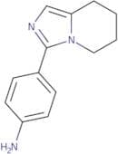 4-{5H,6H,7H,8H-Imidazo[1,5-a]pyridin-3-yl}aniline