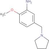 2-Methoxy-5-(pyrrolidin-1-ylmethyl)aniline